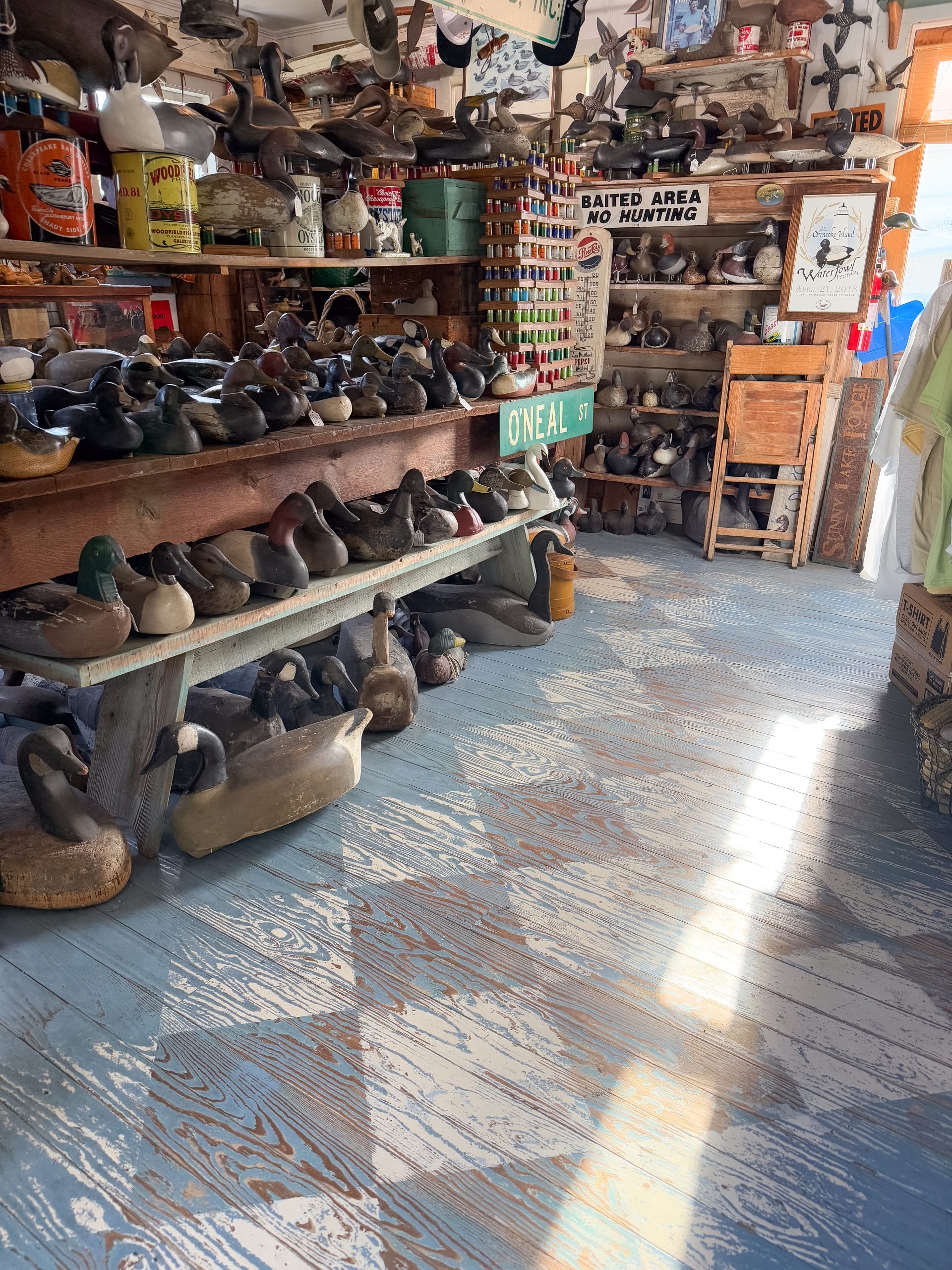 Downpoint Decoys is to step into the heart of Ocracoke