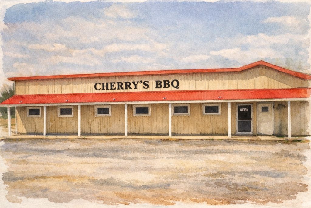 Remembering Cherry’s BBQ & Seafood, Elm City’s Eastern NC BBQ Landmark
